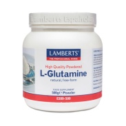 Vista principal del l-Glutamina en polvo 500gr Lamberts en stock