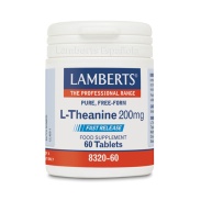 L-Teanina 200mg 60 tabletas Lamberts