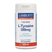 L-Tirosina 500mg 60 cápsulas Lamberts