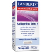 Vista principal del acidophilus Extra 4 (30 cápsulas) Lamberts en stock