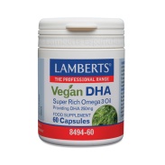 Vista principal del vegan DHA 250mg 60 cápsulas Lamberts