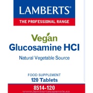 Glucosamina Vegetariana HCI 750mg 120 tabletas Lamberts