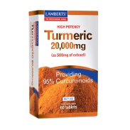 Cúrcuma (Turmeric) 20.000mg 60 tabletas Lamberts