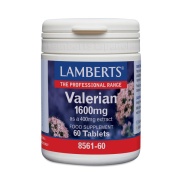 Valeriana 1600mg 60 tabletas Lamberts