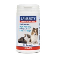 Producto relacionad Omega 3 Alta Potencia para Gatos y Perros 120 perlas Lamberts Pet Nutrition