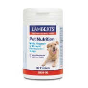 Vitaminas y Minerales para Perros 90 tabletas Lamberts Pet Nutrition