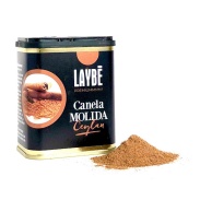 Vista principal del lata Canela Molida Quillings 70 gr Laybé en stock