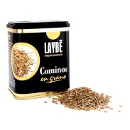 Vista principal del lata Cominos grano premium 80 gr Laybé en stock