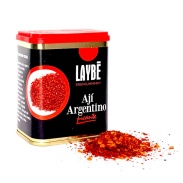 Vista principal del lata Ají picante argentino 80 gr Laybé en stock
