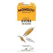 Producto relacionad Bebida de avena sin gluten bio 1l Monsoy