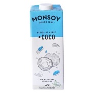 Producto relacionad Bebida de arroz coco bio 1l Monsoy