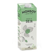 Bebida de soja natural bio 1 l Monsoy