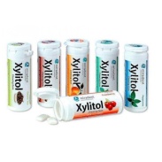 Xylitol chicle sabor canela bote 30 ud x 30 gr Miradent