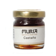 Vista principal del tarro de miel de castaño 50 gr Muria en stock