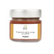 Vista principal del preparado miel de naranjo y azafrán eco 250 gr Muria bio en stock