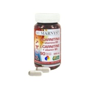 L-carnitina + vvitamina b5 90 cáps Marnys