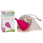 Vista delantera del copa menstrual organic care s Masmi en stock