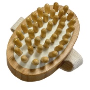 Cepillo masaje anticelulítis bambú Naturabio Cosmetics