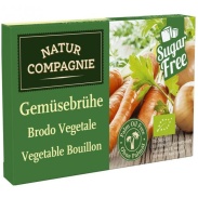 Caldo de verduras en pastillas sin azúcar bio, 84 g Natur compagnie