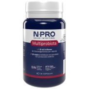 Vista frontal del npro Multiprobiota 30 cáps  Npro en stock