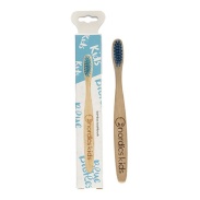 Vista principal del cepillo dental niños bambú – azul Nordics en stock