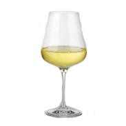 Copa de vino blanco Calix con flor de la vida Nature's Design