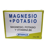 Producto relacionad Magnesio + Potasio + B6 60 cáps Integralia