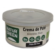 Crema de paté almendras y olivas 130 gr Natur Green