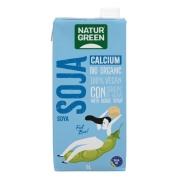 Bebida soja calcium bio 1 l Naturgreen