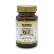 Kelp icelandic natural iodine 225 mcg 250 tab Naturemost