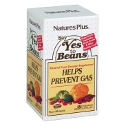 Vista delantera del say yes to beans 60 cáps Natures Plus en stock