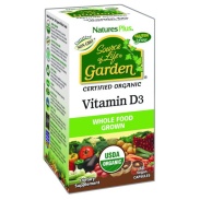 Garden vitamina d3 60 cáps Nature's Plus