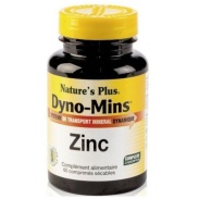 Dyno-mins zinc 15 mg 60 comp Nature's Plus