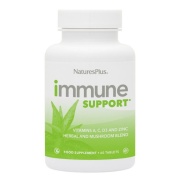 Vista delantera del immune support 60 comp Natures Plus en stock