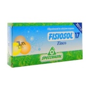 Fisiosol 17 (Zinc) 20 viales Specchiasol