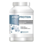 Vista frontal del ergyprotein 1 kg Nutergia en stock