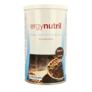 Vista delantera del ergynutril 350 g (Chocolate) Nutergia en stock