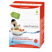Producto relacionad Light nova porridge fresa Y chocolate blanco 6 sobres de 35 g. Novadiet