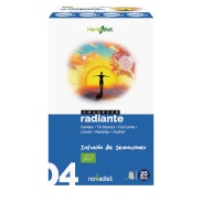 Amanecer radiante infusión 20 bolsitas filtro de 1,6 g. Novadiet