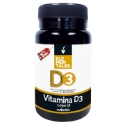 Vista frontal del vitamina d3 1000 ui 120 compr Novadiet en stock