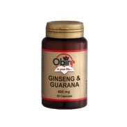Ginseng y Guaraná 90 cápsulas Obire