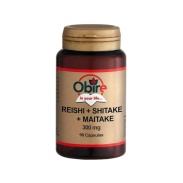 Producto relacionad Reishi, Shitake, Maitake 90 cápsulas 300mg Obire