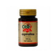 Espirulina 400mg 100 tabletas Obire