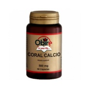 Vista principal del coral calcio 500 mg 60 cápsulas Obire en stock
