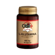 L-Glutamina 400mg 90 cápsulas Obire
