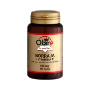 Borraja + Vitamina E 500mg 110 perlas Obire