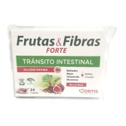 Frutas y Fibras Forte 24 cubos masticables Ortis