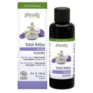 Vista principal del aceite masaje relax total bio 100ml Physalis en stock