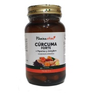 Producto relacionad Cúrcuma forte+pimienta y gengibre 60 cápsulas Pàmies vitae
