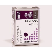 Bardana + Zinc 30 cápsulas Prisma Natural